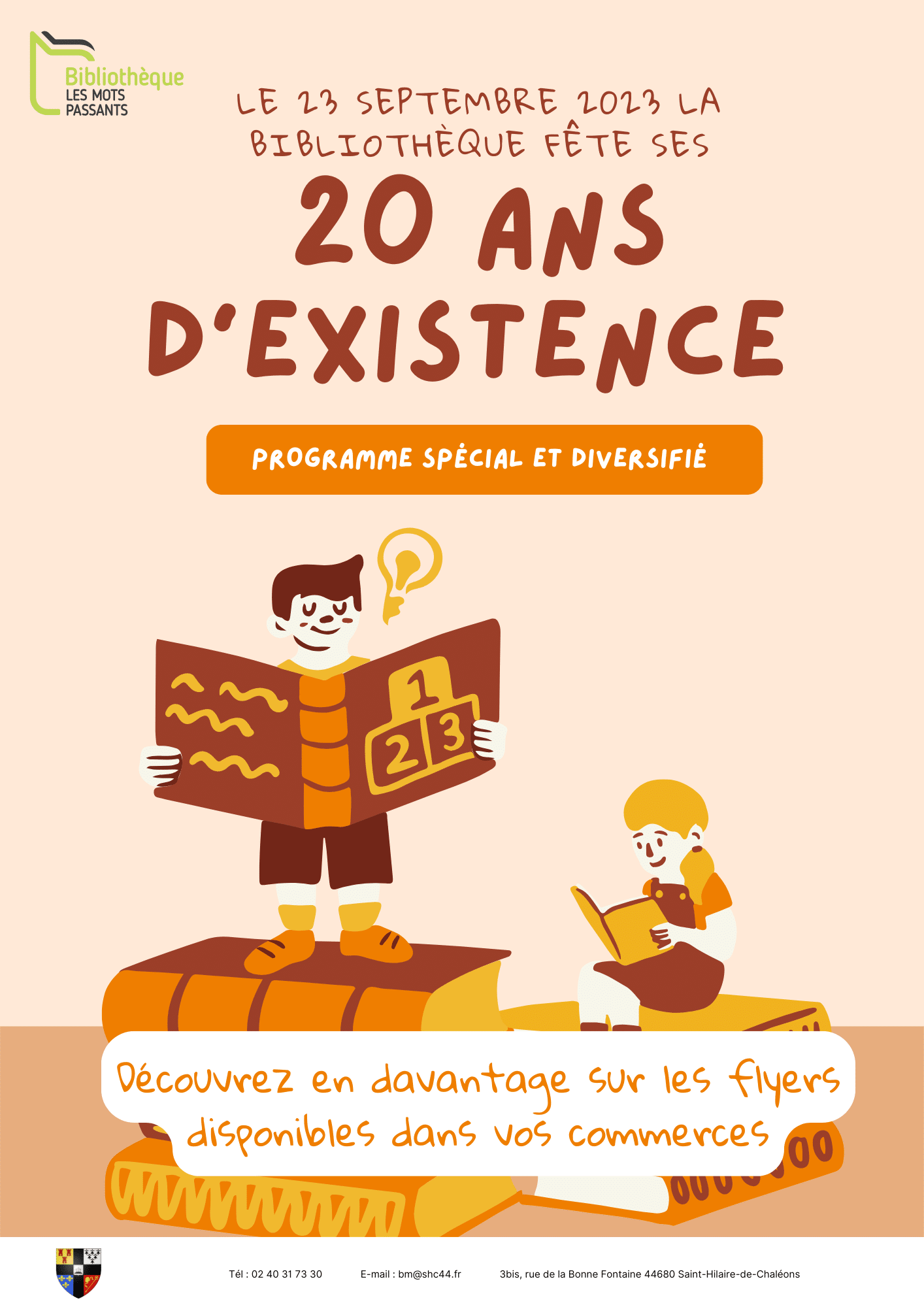 affiche bibliothèque